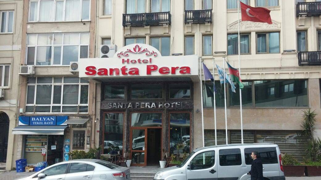 اسطنبول Hotel Santa Pera المظهر الخارجي الصورة